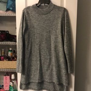 H&M grey tunic style sweater